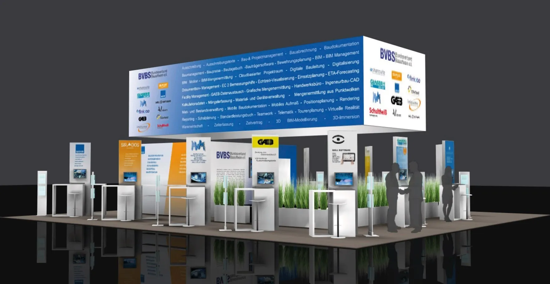 MWM auf dem Messestand BVBS zur Bau 2023